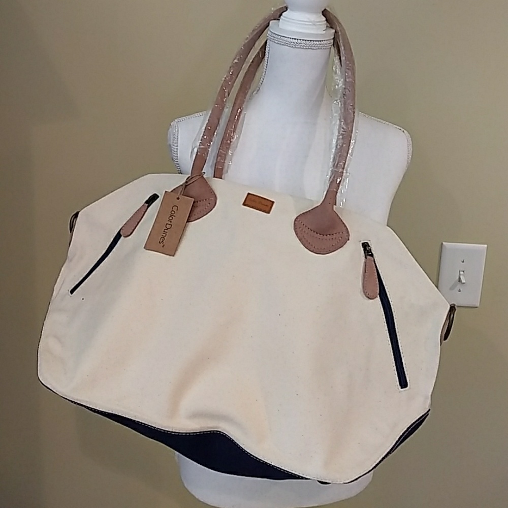 Canvas tote bag by ColorDunes, new